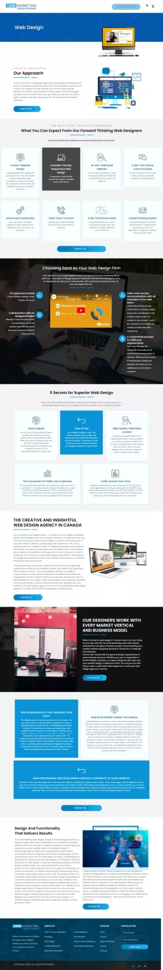 Website Design Company in Mississauga