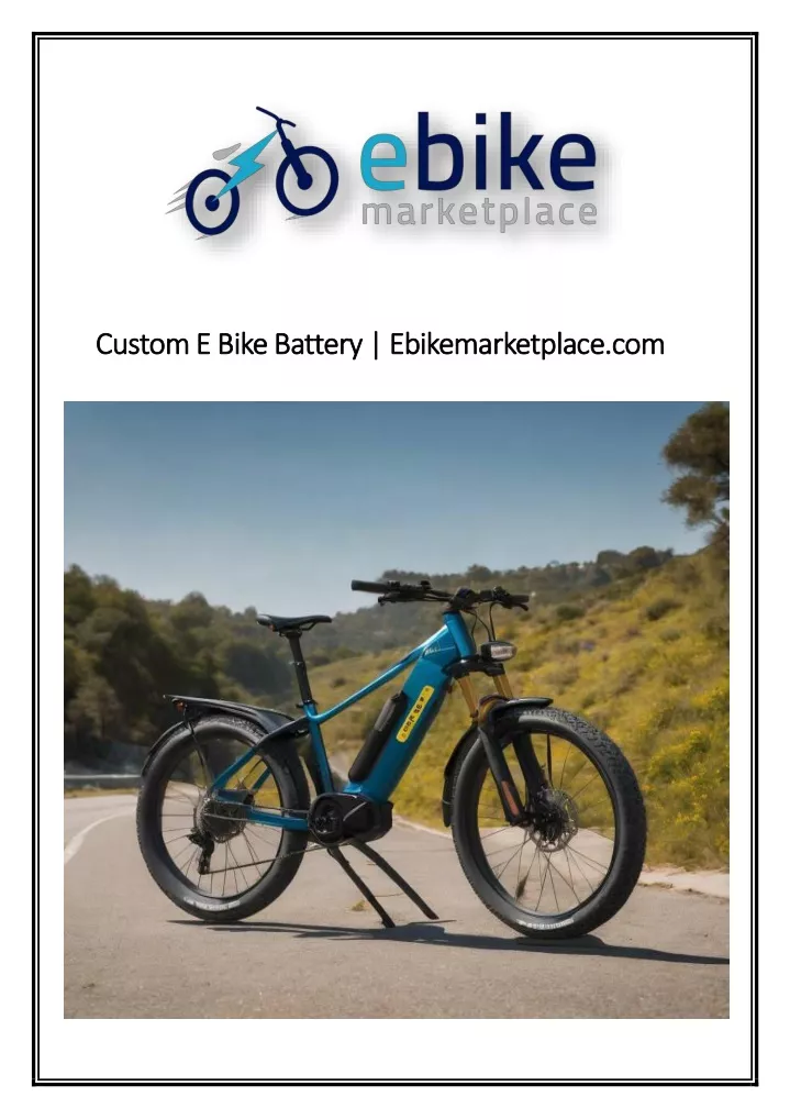 custom e bike battery ebikemarketplace com custom