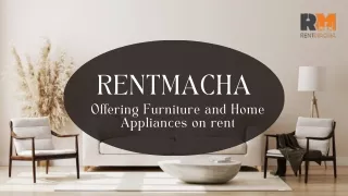 RentMacha Offering Furniture and Home Appliances on rent