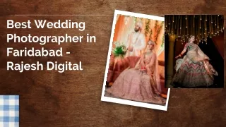 Best Wedding Photographer in Faridabad