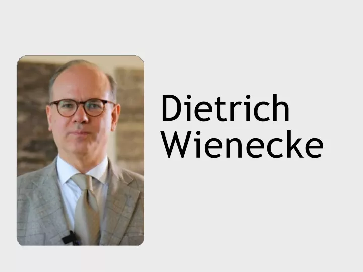 dietrich wienecke