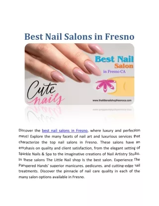 Best Nail Salons in Fresno