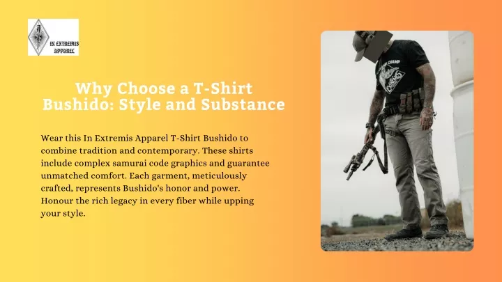 why choose a t shirt bushido style and substance