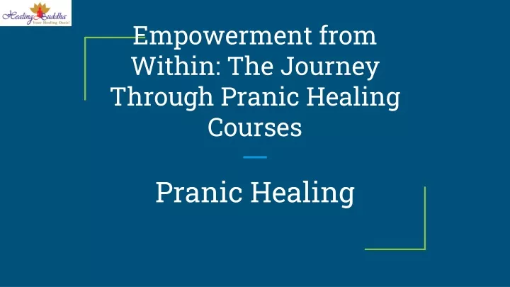 empowerment from within the journey through pranic healing courses
