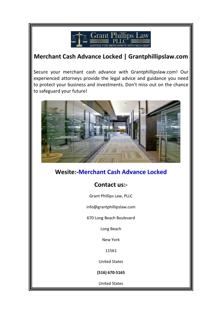 merchant cash advance locked grantphillipslaw com