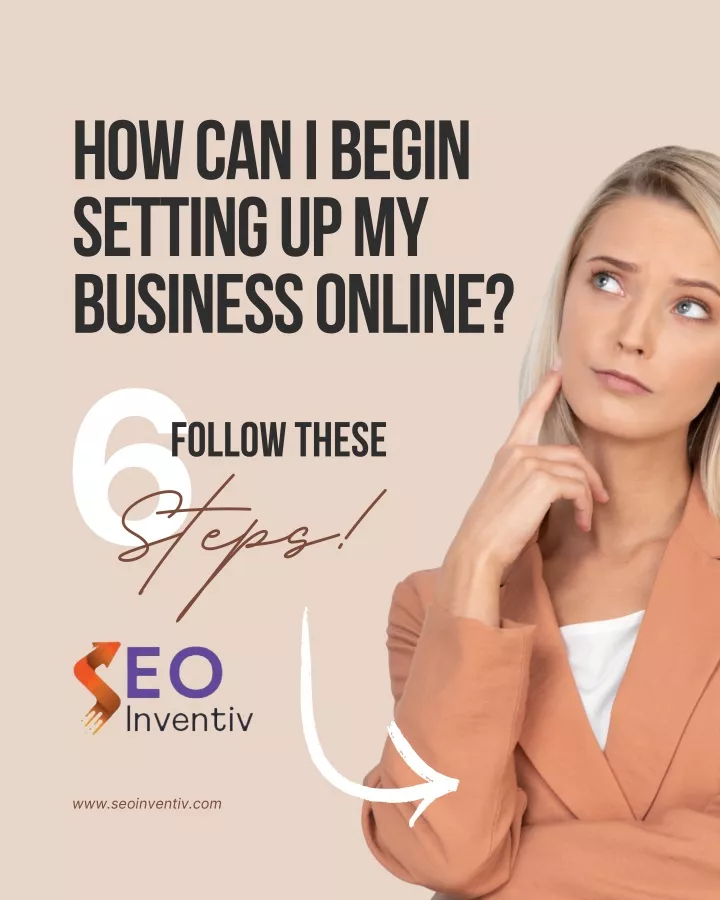 how can i begin setting up my business online