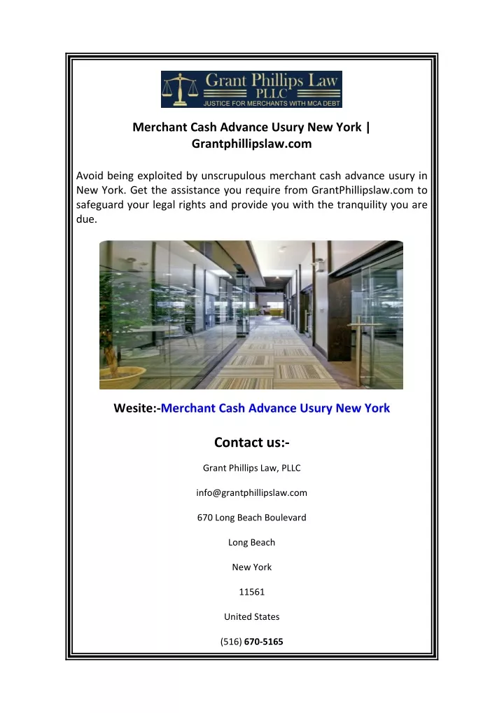 merchant cash advance usury new york