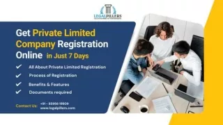 Get Private Limited Company Registration Online In Just 7 Days*