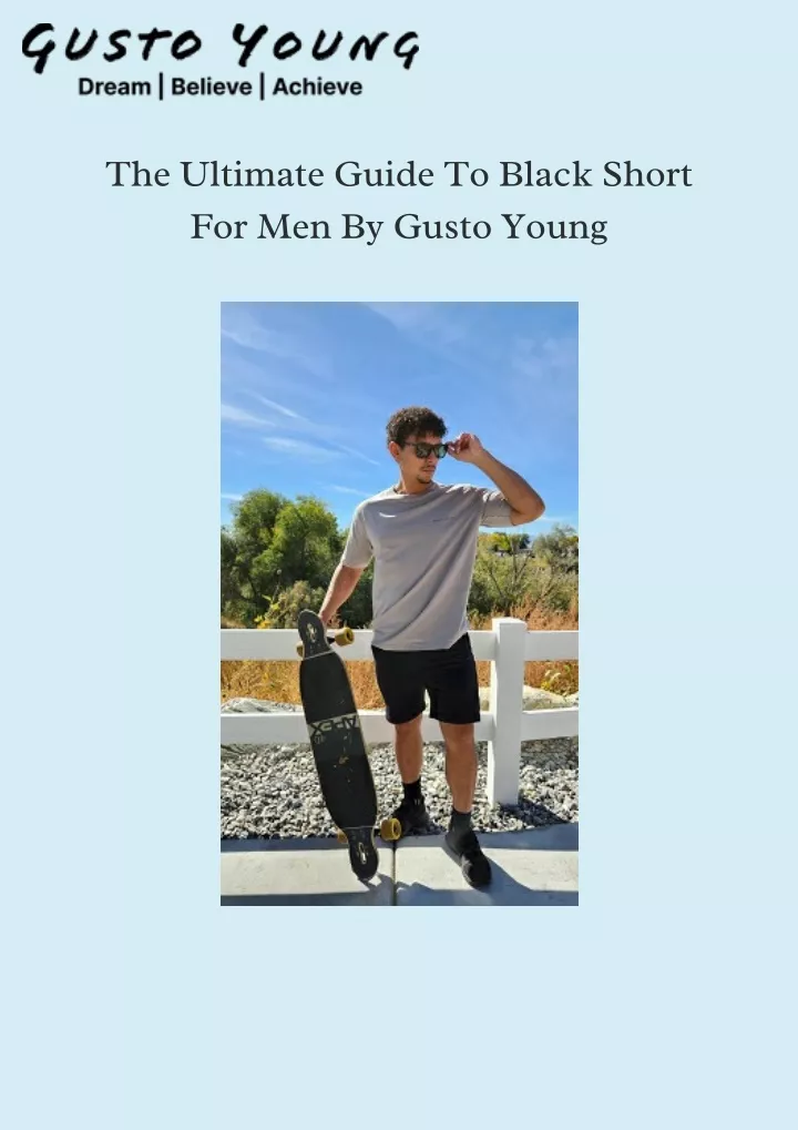 the ultimate guide to black short