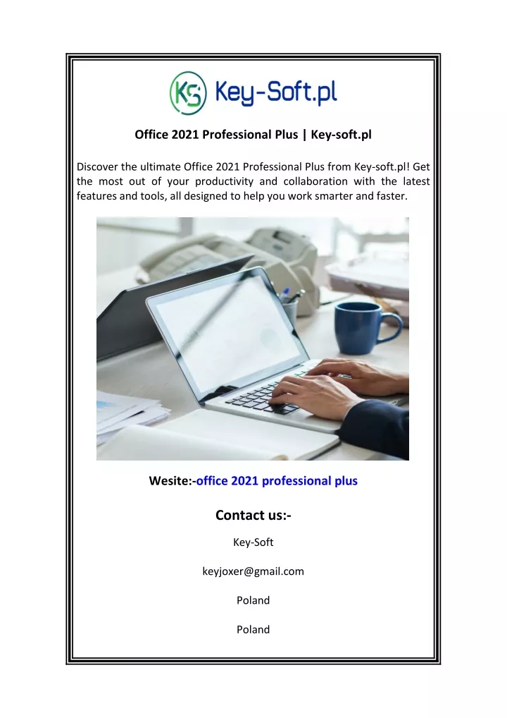 office 2021 professional plus key soft pl