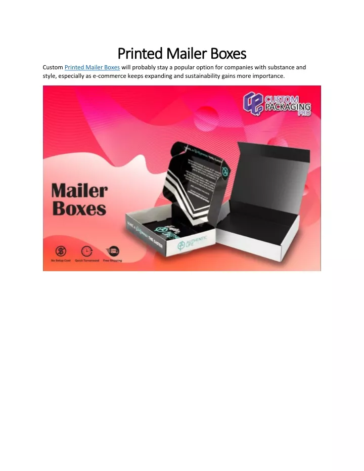 printed mailer boxes printed mailer boxes