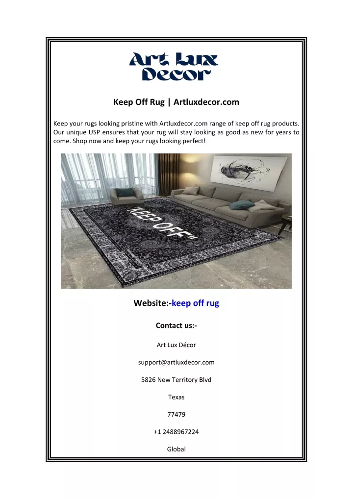 keep off rug artluxdecor com