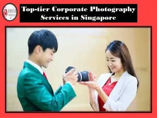 Top-tier Corporate Photography Services in Singapore