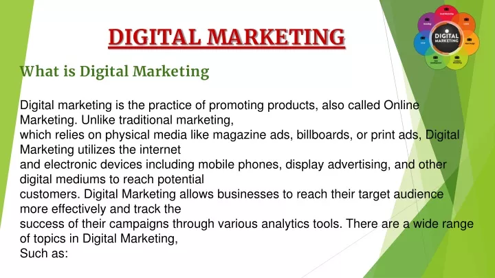 digital marketing