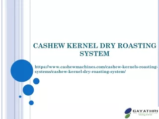Cashew Kernels Borma / Dryer - Cashew Machines