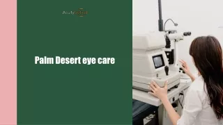 Dealing With Microbial Eye Diseases - Palm Desert Eye Care Guide