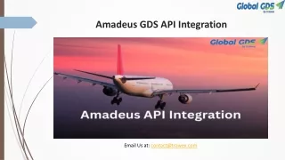 amadeus gds api integration