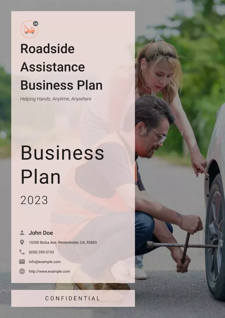 business plan of roadside assistance