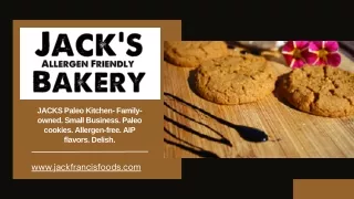 Shop Gluten Free Chocolate Chip Cookies - Jack’s Allergen Friendly Bakery