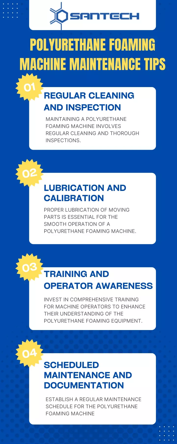 polyurethane foaming machine maintenance tips 01