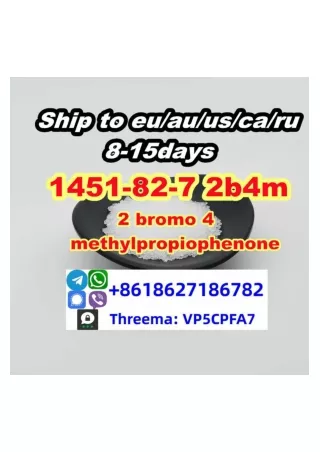 4 methyl propiophenone CAS 1451-82-7 2B4M Strong effect