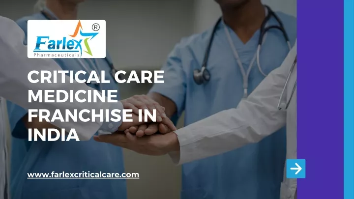 critical care medicine franchise in india