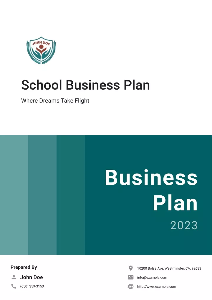 school business plan