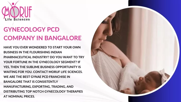 gynecology pcd company in bangalore
