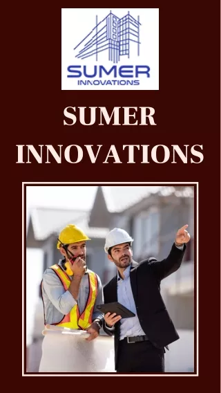 Civil Engineer in Garland – Sumer Innovations