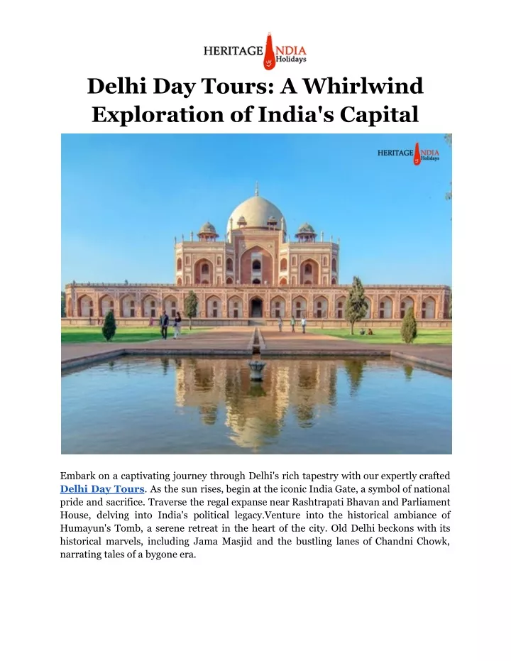 delhi day tours a whirlwind exploration of india
