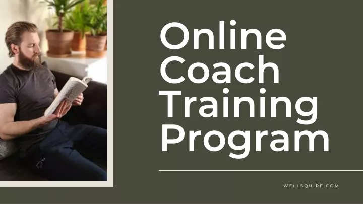 online coach training program