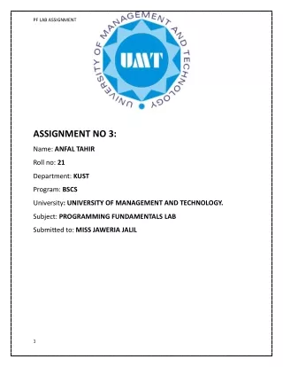 ANFAL21 PF LAB A NO 3