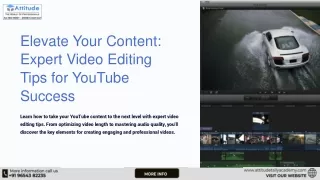 elevate your content expert video editing tips