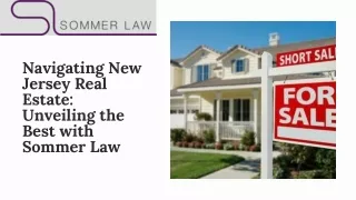 Top-Rated Real Estate Attorney in New Jersey for Expert Legal Counsel