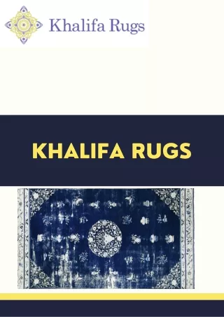 Discover Timeless Elegance With Khalifa Rugs – Perfect Farmhouse Statements