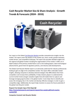 cash recycler market size share analysis growth
