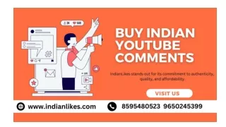 Buy Indian YouTube Comments - IndianLikes