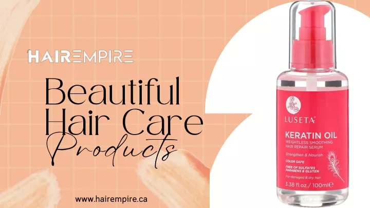 beautiful hair care products