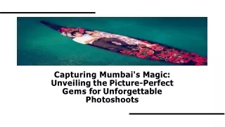 Best Places for Photoshoots in Mumbai