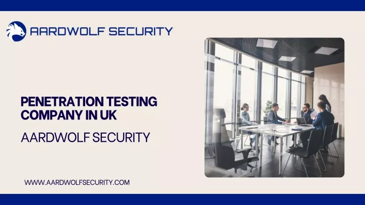 penetration testing company in uk aardwolf