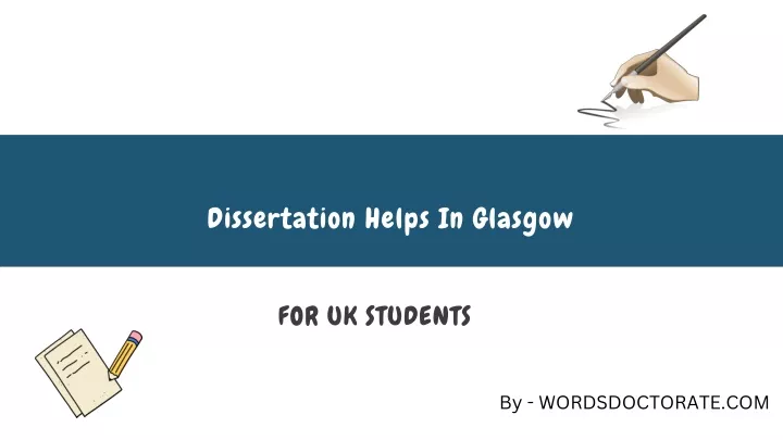 dissertation extension glasgow university