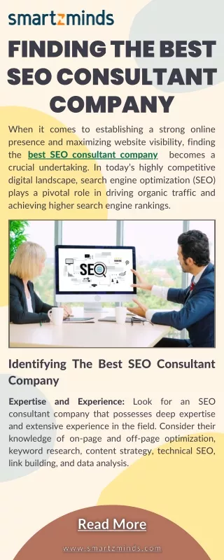 Finding The Best SEO Consultant Company