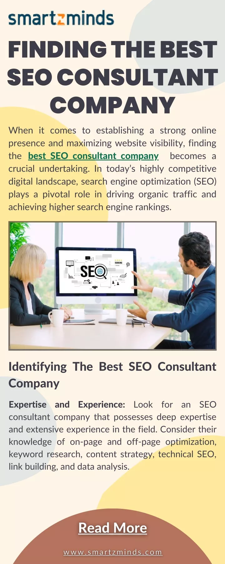 finding the best seo consultant company when