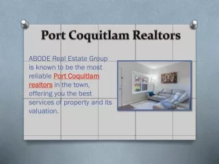 Port_Coquitlam Realtors