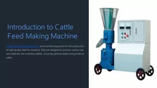 Introduction-to-Cattle-Feed-Making-Machine