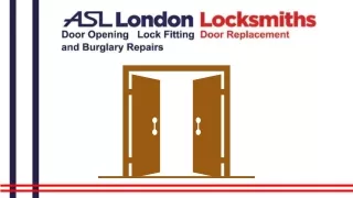 ASL Emergency Door Replacement London Your Trusted Partner for Secure and Aesthetic Solutions