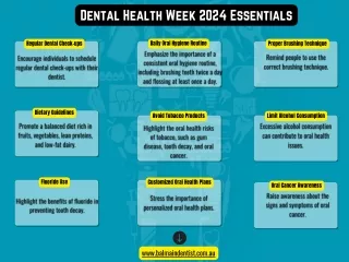 Dental Health Week 2024 Essentials
