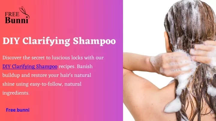 diy clarifying shampoo