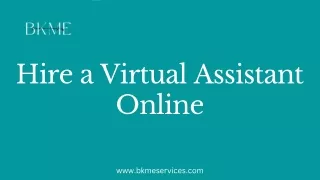 Discover Efficiency: Explore the Best Virtual Assistant Services at BKME Service