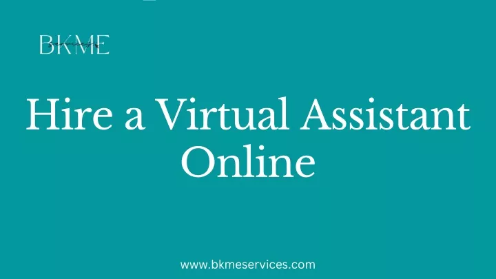hire a virtual assistant online